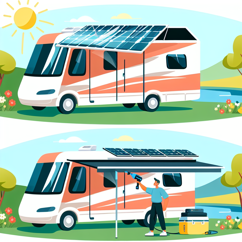 Maximizing summer solar energy in your RV