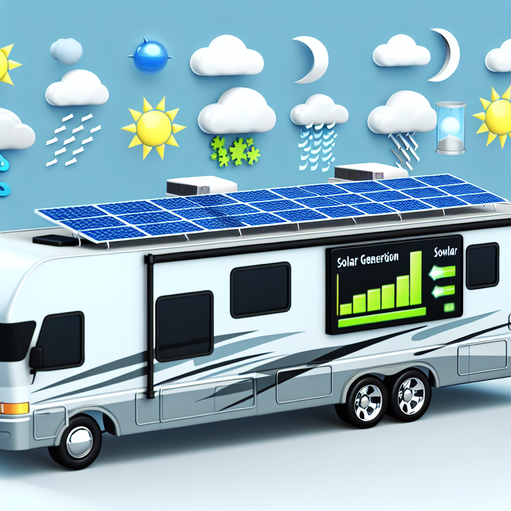 Weather Impacts on RV Solar Energy Production