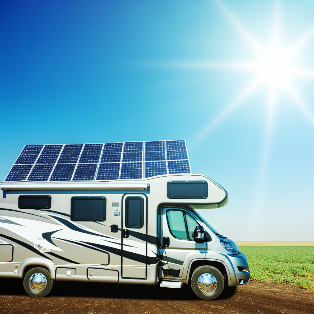 How to choose the right solar panels for your RV
