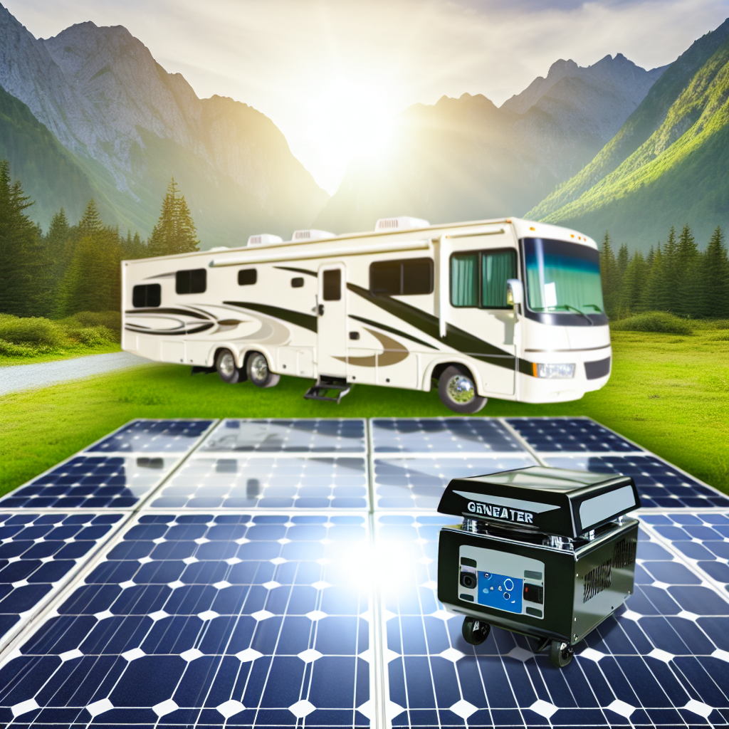 Pros and cons of RV solar power vs. generators