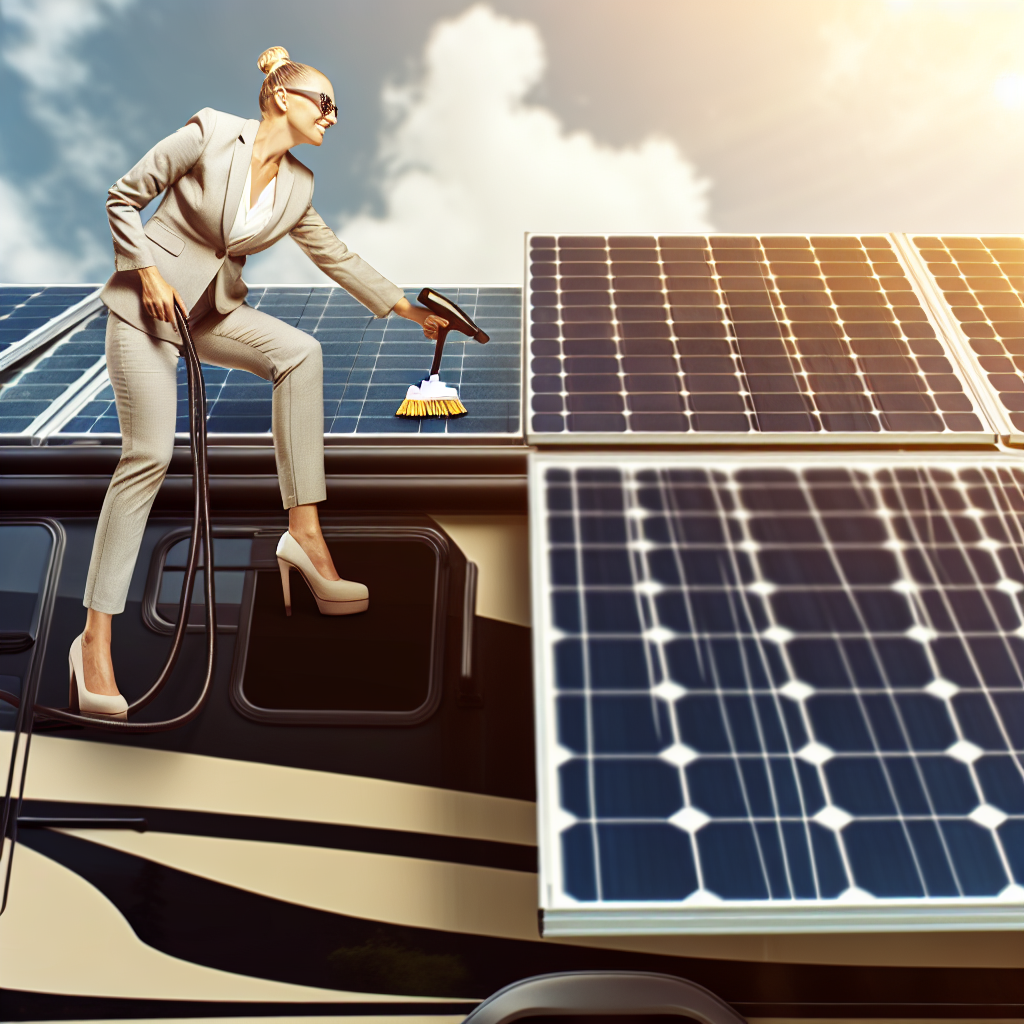 How to clean and maintain RV solar panels for optimal performance