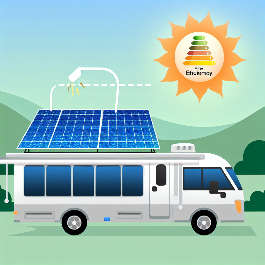 Maximizing energy efficiency with RV solar systems
