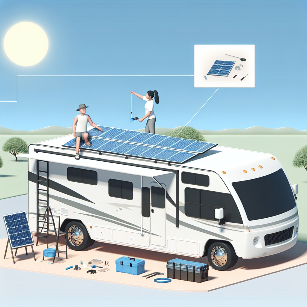 DIY installation tips for RV solar panels