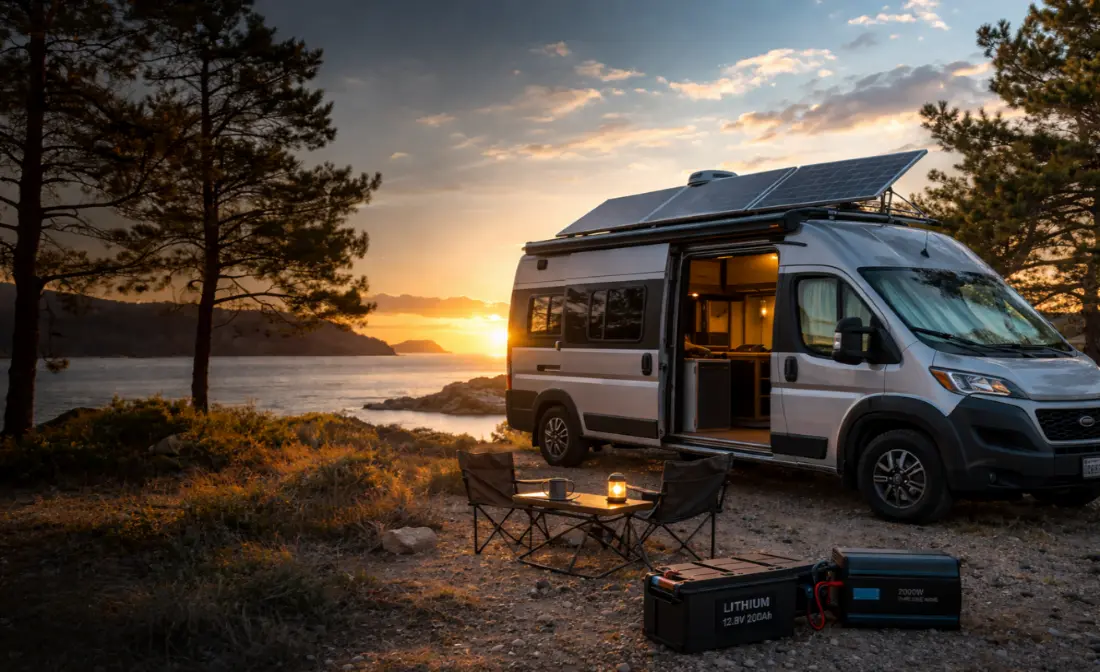 how long will your rv battery last solar setup lithium battery inverter